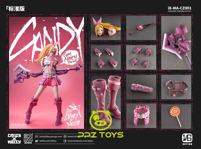 I8 Toys 1/6 Mentality Agency Candy Female Collctible Figure i8-MA-CZ001 Standard