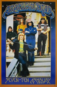 Download The Grateful Dead 710 Ashbury No Frame Poster Wall Art Print 11x17 16x24 Ebay