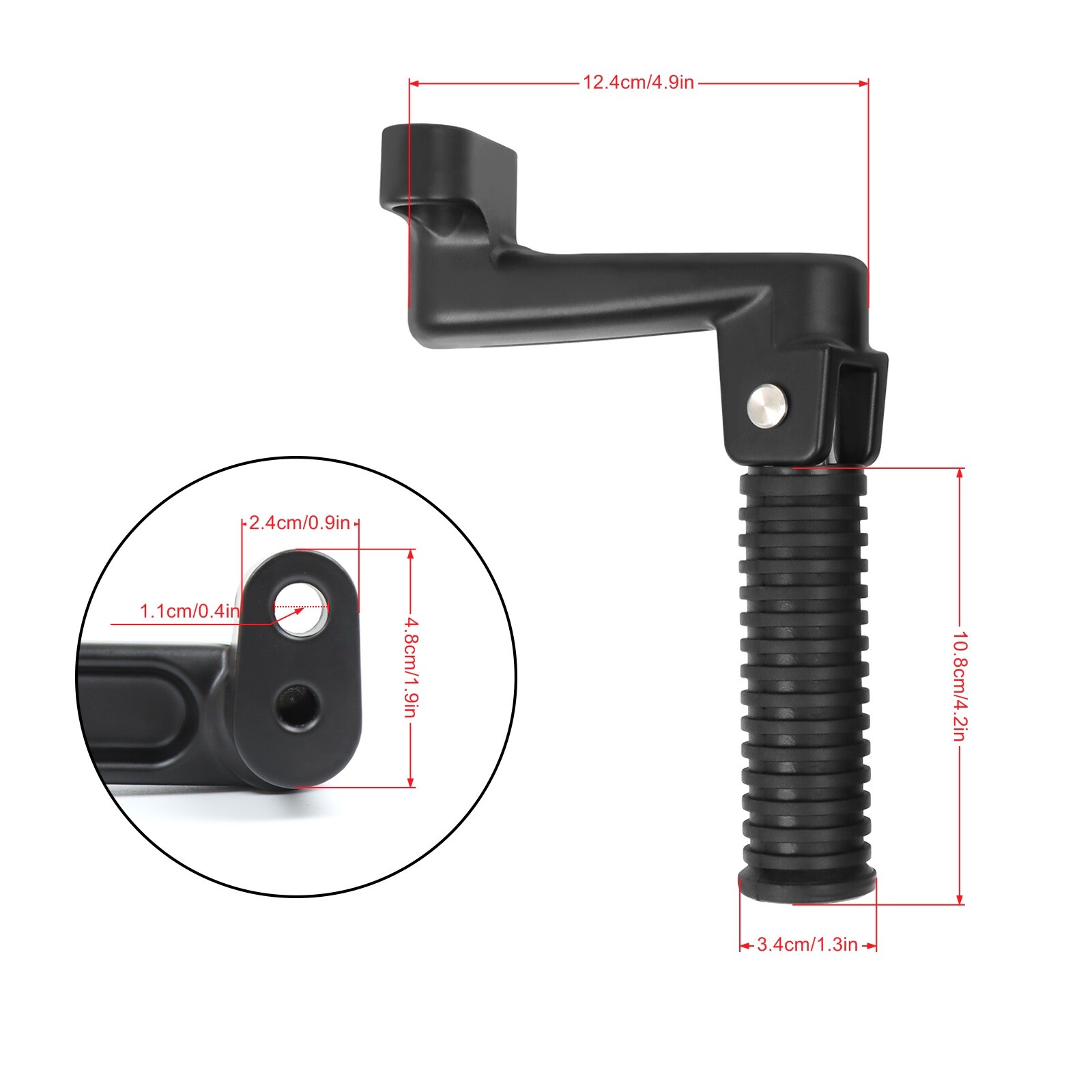 Folding Foot peg Footrest For Indian Chief Dark Horse 1418 Roadmaster