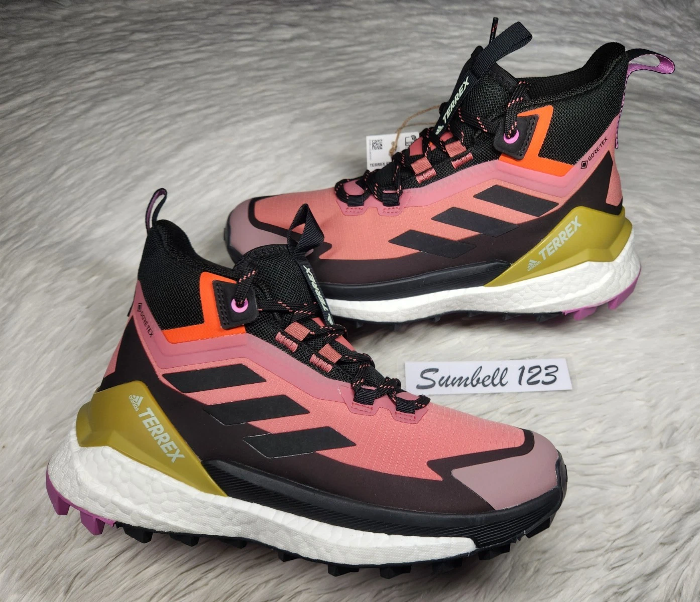 Adidas Terrex Free Hiker 2 Gore Tex Wonder Red da donna taglia 7 5 GZ3311