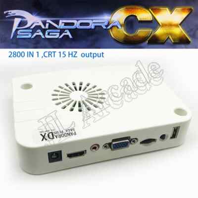 Pandora box saga CX 2800 IN 1 JAMMA box Arcade games board VGA HDMI  CRT 15 HZ
