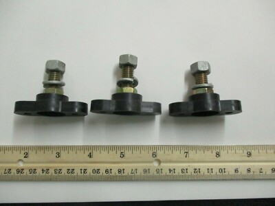 *Three* Power Post Single Terminal Connectors **NOS** no packaging