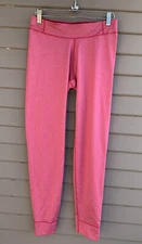 Patagonia Junior XL 14 Pink Capilene Base Layer Leggings