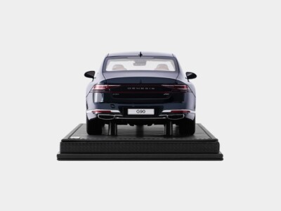 ASローマ ABRAHAM 9番 シャツ ECL仕様 HYUNDAI剥がし済 HYUNDAI Genesis G90 LWB 1:18 Scale MR Collection Diecast Model Car