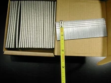 16 gauge Finish Brad Nails 2,500/bx Galvanized Chisel Point 1-1/4" long