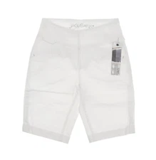 JAG Jeans L53416 Women’s White Pull On Bermuda Short Size 0