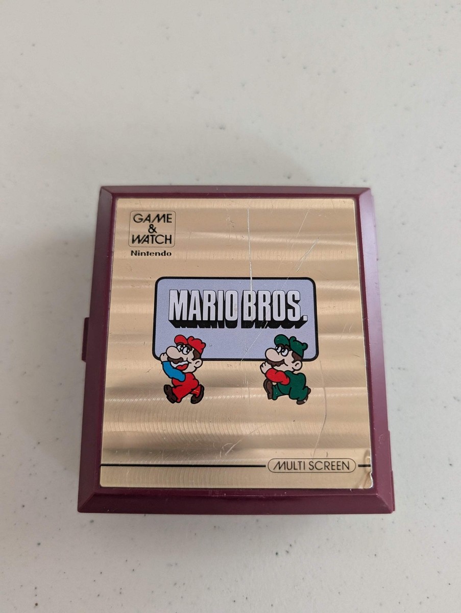 Vintage Nintendo Mario Bros Game and Watch MW-56 | eBay