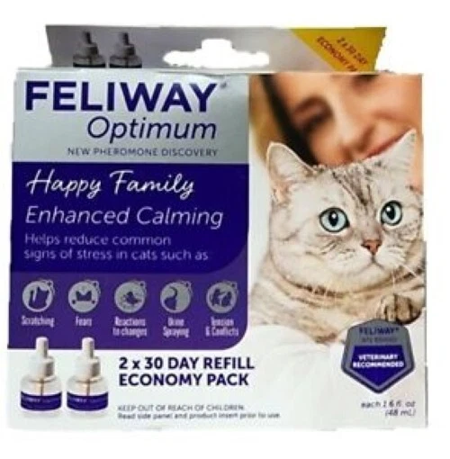 Feliway Optimum Happy Family Recharge 48ml