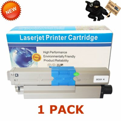 Toner for Oki C332dn C332 MC363dn MC363 - 46508704 | 1 Pack Black