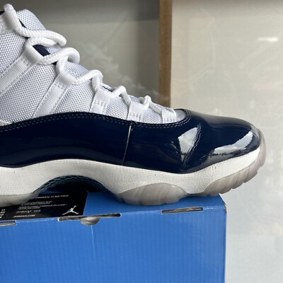 Nike Air Jordan Retro 11 Win Like 82 378037-123 Size 12 2017 Blue
