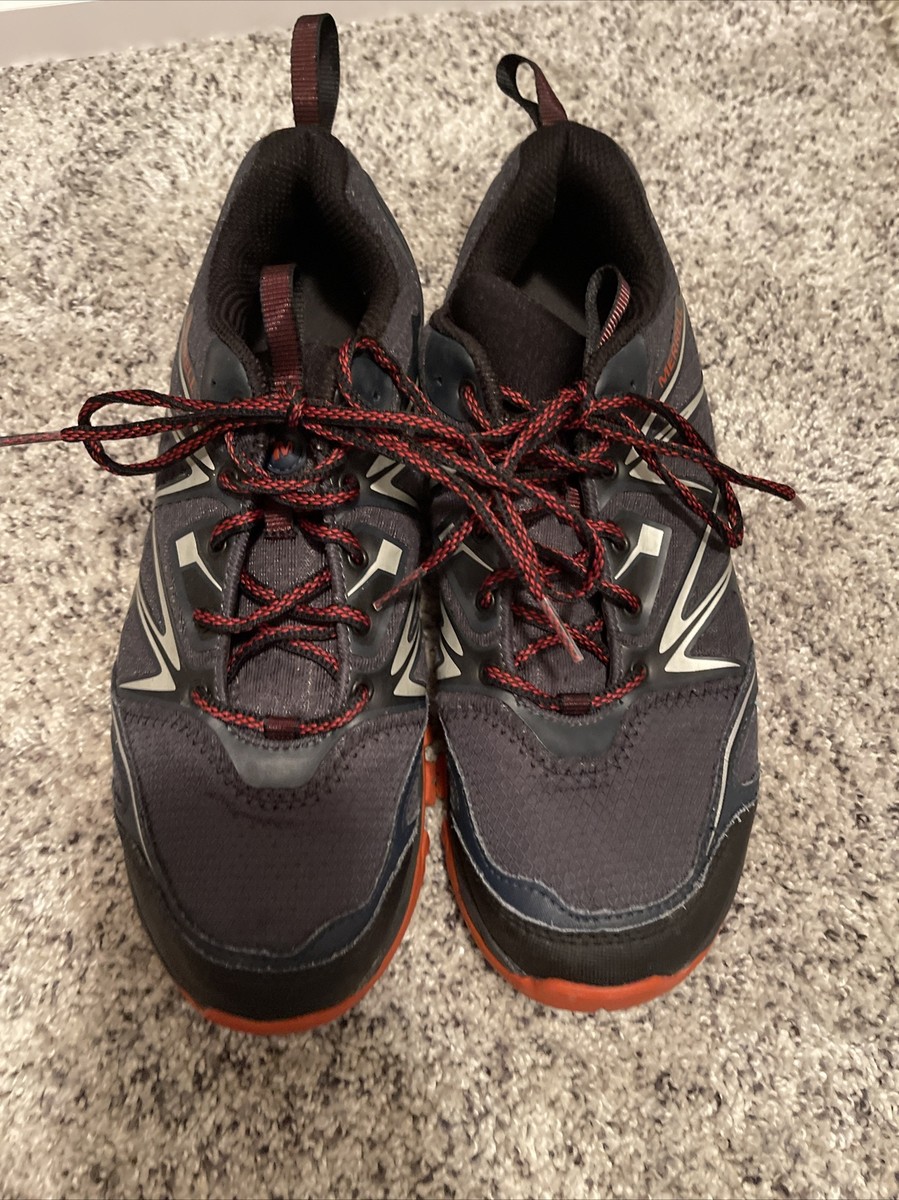 Merrell Mens Black & Navy Unify Hiking Shoes Size 10.5 Red  display picture 1