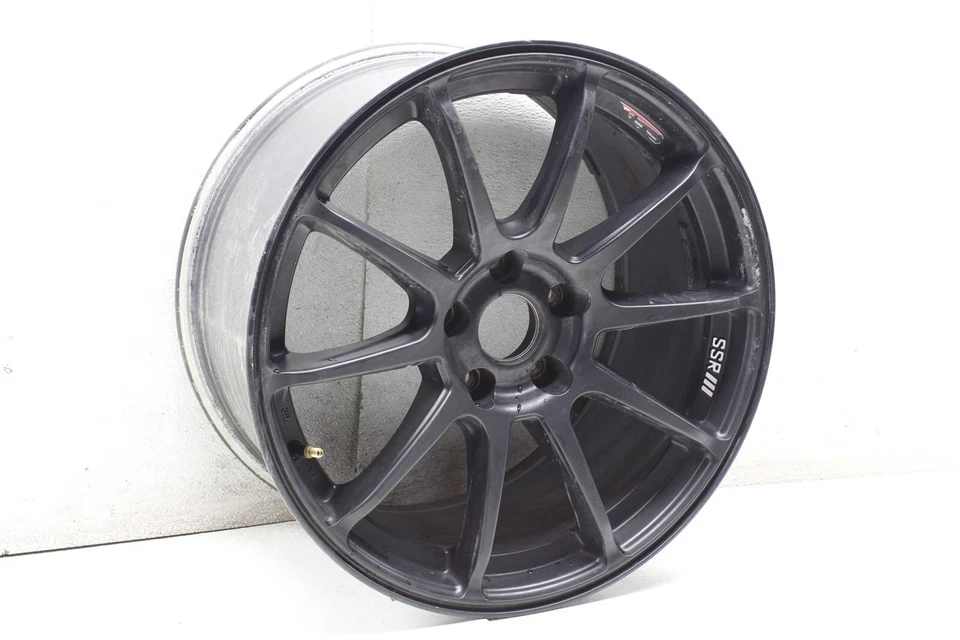 SSR GTV02 Wheel Rim 18x9.5 ET45 5x114.3 Slightly Bent #2 - Image 3 of 4