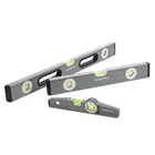 WORKPRO Spirit Level Set 3 Pieces 9" Torpedo Level 16"＆24" Box Beam Spirit Level