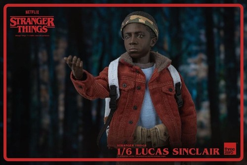 Stranger Things Figura 1/6 Lucas Sinclair 23 cm ThreeZero - Imagen 11 de 13