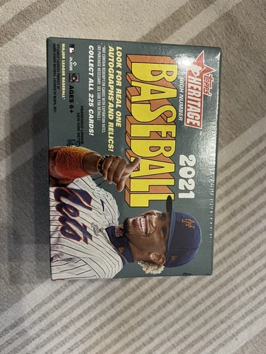 Topps Heritage High Number 2021 MLB Baseball Blaster Box 72 Cards SEALED***