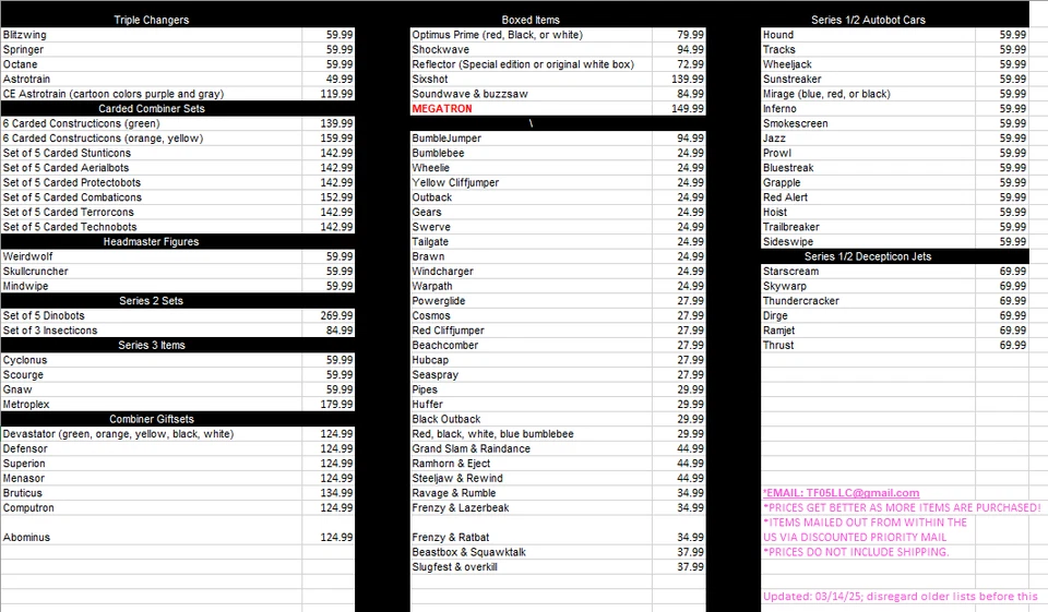 TRANSFORMERS G1 RAMJET US SELLER MISB RARE! DECEPTICON JET TOY ROBOT SEEKER - Image 3 of 3