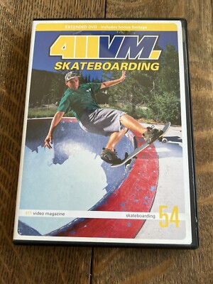 411VM Skateboarding #54 - Extended DVD - Excellent Condition 