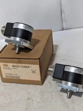Accu-Coder 702-20-S-0500-K-PU-1-G-1-SY-N-N Incremental Shaft Encoder, Size 20