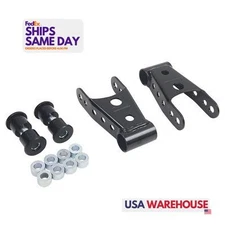 Bell Tech 6426, Kit Black Steel Shackle Kit High Performance & Racing Parts