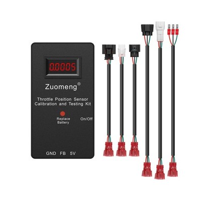 Throttle Position Sensor Adjustment and Testing Tool, Includes All Adapters, ...