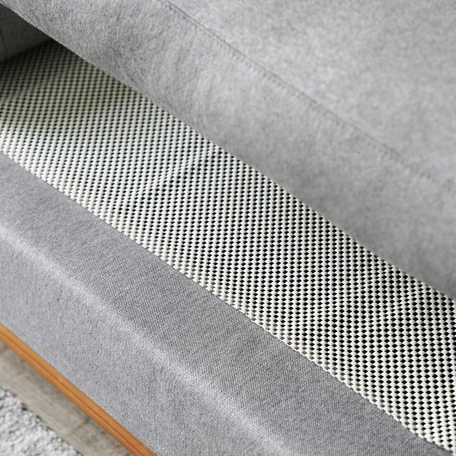 Couch Cushion Grip Pad Non Slip Pads Mattress Gripper for 22x47 Inch Loveseat