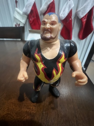 WWF Hasbro Bam Bam Bigelow Action Figure 1994 Seri...