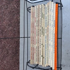 Vintage Yardstick Wood Wooden Ruler Lot 2 Advertising Lot Of 14