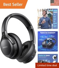 Over-Ear Wireless Headphones with Microphone - 65H Playtime  HiFi Sound