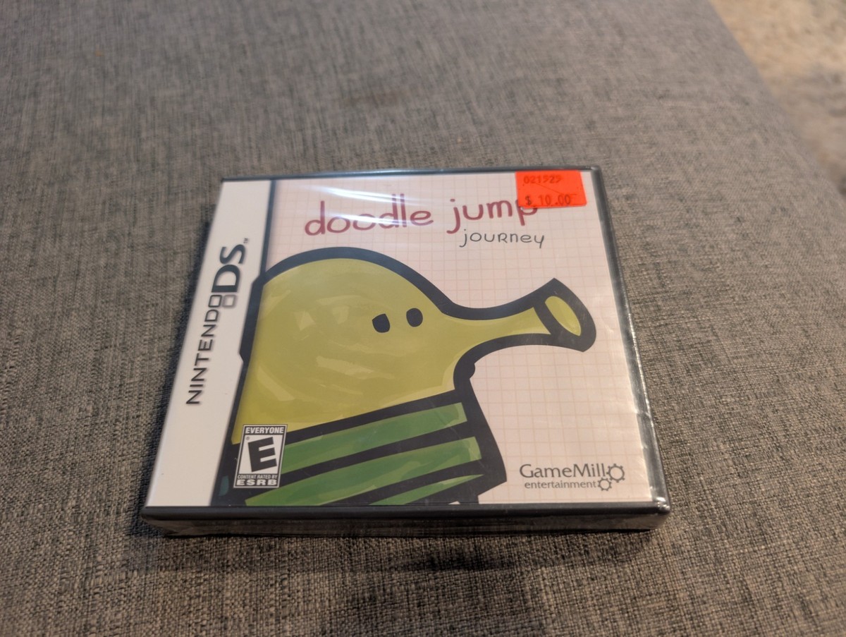 Doodle Jump Journey (Nintendo DS, 2013) Brand New Sealed Rare