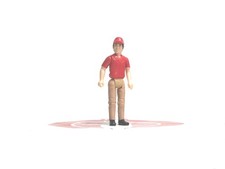 Nylint Action Figure Adventure Fisher BOATING Trout Outdoorsman 3" Scale 