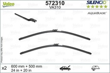 Wischblatt Scheibenwischer SILENCIO AQUABLADE SET VALEO 572310 für VOLVO S60 225