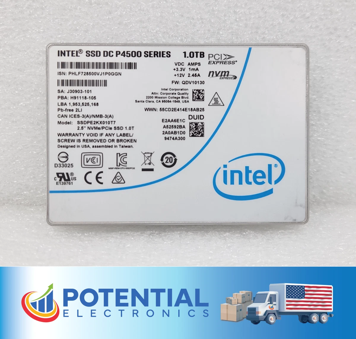 Intel 1 TB Solid State Drives for sale | eBay