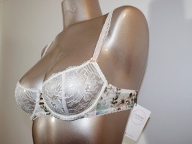 Aubade Paris Sample Jasmin Floral Lingerie Set 34B S