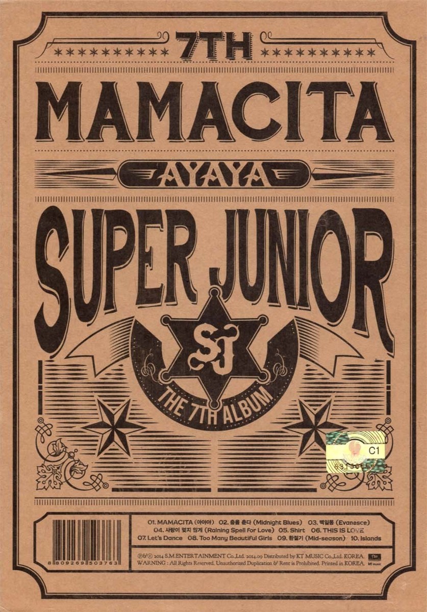 Super Junior - Mamacita (7th Album) | eBay