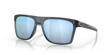 Oakley Leffingwell Crystal Black / Prizm Deep Water Polarized OO9100-0557 NEW