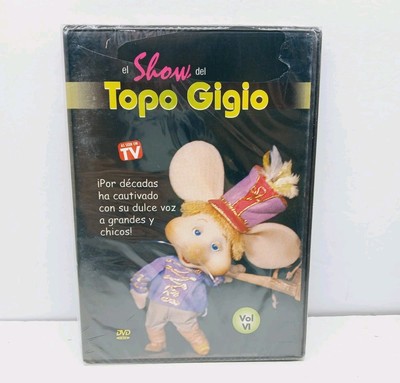 El Show Del Topo Giglio Vol. VI (DVD) Español Maria Perego (New Sealed Torn...