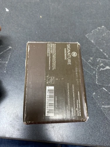 Signature Hardware 449911 Square Water Supply Elbow for Hand Shower - Chrome - Picture 1 of 4