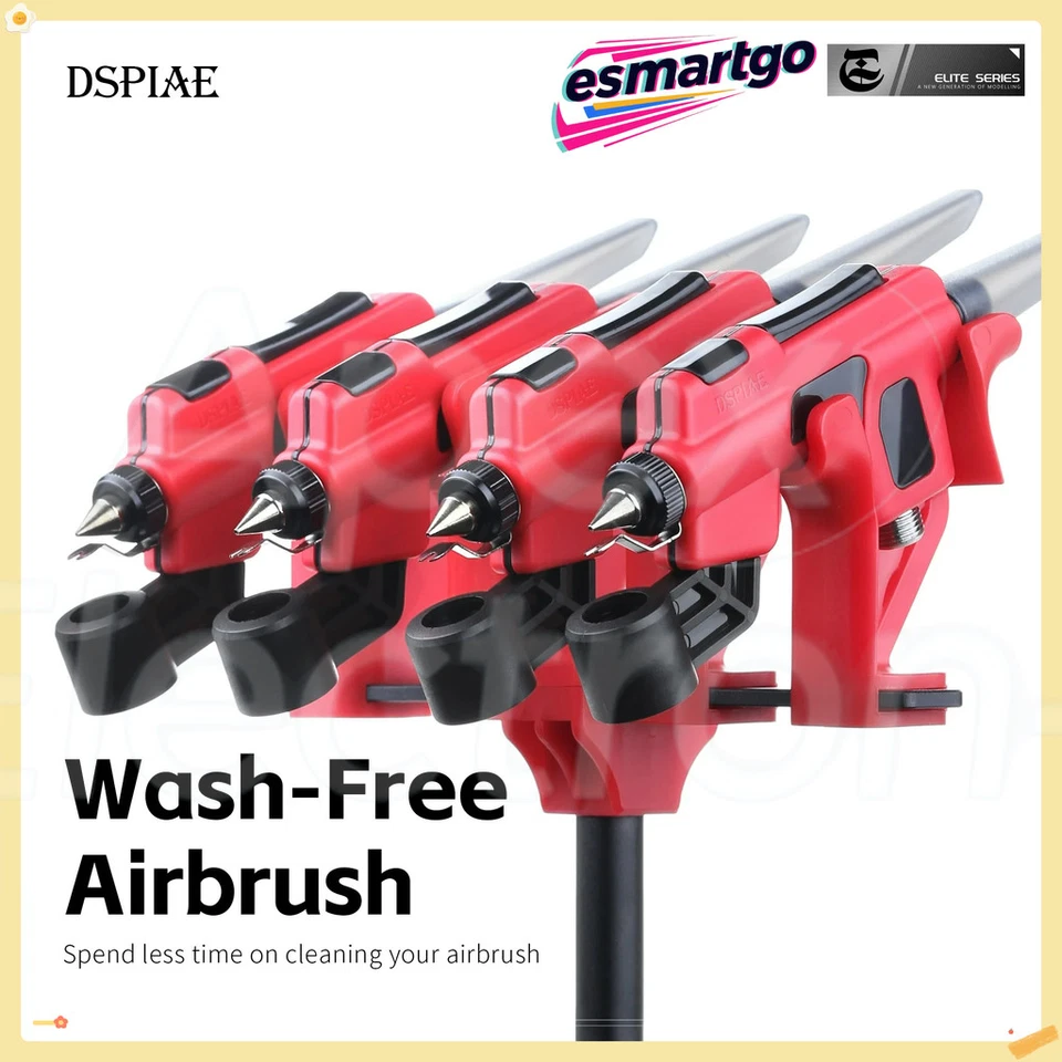 DSPIAE PT-AB No-Rinse Airbrush System All-in-1 Spray & Marker Easy Model Paint