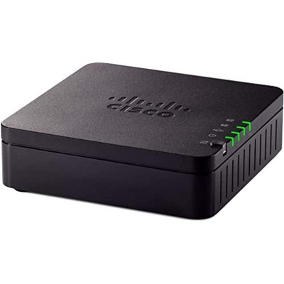 Cisco ATA 192 Multiplatform Analog Telephone Adapter, 2-Port Handset-to-Ether...