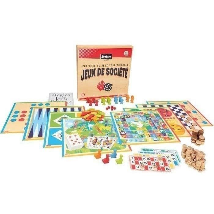 Jeux de société traditionnels pour animer vos soirées en famille avec Jeujura