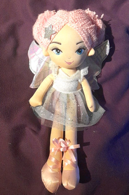  FEENPUPPE STOFFPUPPE mit Kuscheln 14 Zoll - Kartenfabrik