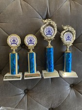 Classic Award Trophy Good For Set Prop. Nostalgia. Craft. Real School Trophies.