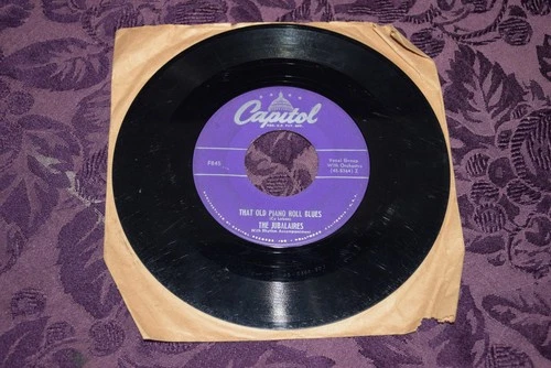 The JUBALAIRES 45 A Dream is a Wish Your Heart Makes CAPITOL Doowop  VG