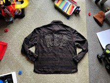 Men's Represnt Flannel Shirt / Size: M / Slightly Oversized / Coffee / RRP £185