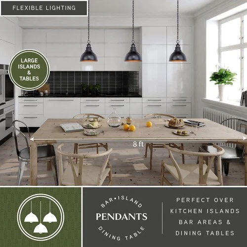 Vaxcel Lighting T0317 Bronze Delano Single Light 11"W Outdoor Pendant - Picture 9 of 10