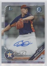 2019 Bowman Chrome Prospects Refractor 444/499 Brandon Bielak #CPA-BB Auto 06z2