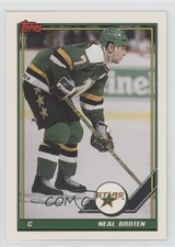 1991-92 Topps Neal Broten #420 0w7