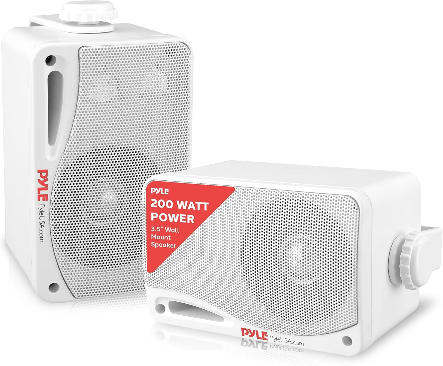 Pyle PDWR42WBT 3.5" Outdoor Waterproof Wireless Bluetooth Speaker (Open Box)