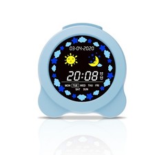 Sleep Trainer Clock for kids Child Digital Alarm Clock for Sleep Training LCD