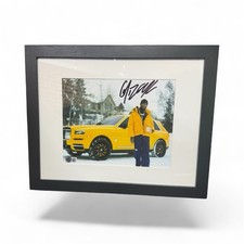 KEY GLOCK SIGNED 8x10 FRAMED 11x14 BECKETT COA AUTHENTIC AUTO RAPPER